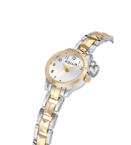 Polo Air Rakamlı Klasik Kalp Charmlı Kadın Kol Saati Gold Gümüş Renk PL-1603B3x