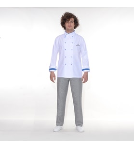 Aşçı Pijama Kazayağı Desenli