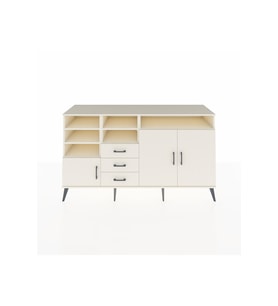 Kronos Konsol 7 Raflı 3 Çekmeceli 3 Kapaklı 176x59x99 Aytaşı-Aytaşı