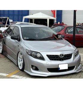 Toyota Corolla Yarasa Ayna Kapağı 2008, 2009, 2010, 2011, 2012  Uyumlu Piano Black Abs Plastik