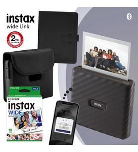 Instax Wide Link Gri Akıllı Telefon Yazıcısı ve Hediye Seti 2