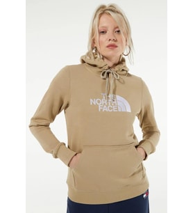 The North Face Women's Drew Peak Pull Hoodie Flax Kadın Kapüşonlu Sweatshirt Bej
