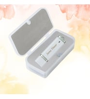 KİŞİYE ÖZEL İSİM BASKILI MIKNATISLI PLASTİK KUTULU USB BELLEK 2.0 -  32 GB (Beyaz)