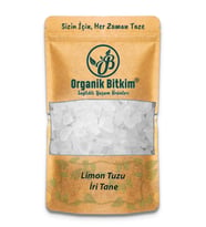 Organik Bitkim Tane Limon Tuzu 1 kg