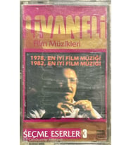 (Plak Değildir KASET tir) Zülfü Livaneli Film Müzikleri Seçme Eserler 3 Kaset