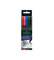 Grip Finepen 0.4 Mm 5 Renk 1 Paket Fineliner Faber Castell Keçe Uçlu Kalem 2022 Klasik Renkler 5 li 1 Paket (Karışık)