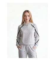 Loft Relax Fit Gri Kadın Sweatshirt LF2042464