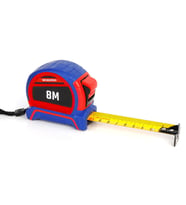 WORKPRO WP261044 8Mx25mm Naylon Kaplama Sarı Çift Taraflı Manyetik Çelik Şerit Metre
