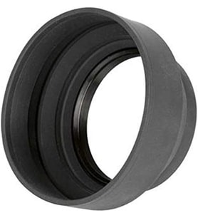 58mm Üç kademeli Kauçuk Parasoley, Lens Hood
