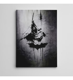 Batman Siyah Mini Kanvas Tablo