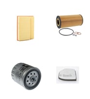 Bosch Filtre Bakım Seti Mercedes C200 D W202 75 Beygir 1993-1995 Dizel Hava + Yağ F + Yakıt F. + Polen Bosch