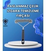 Northcity Paslanmaz Çelik Izgara Temizleme Fırçası - Mangal ve Barbekü Temizliği İçin İnatçı Kirleri Kaldırır