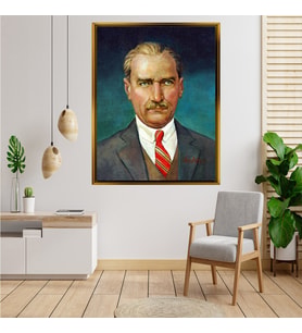 ÇERÇEVELİ ATATÜRK TABLO S303