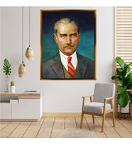 ÇERÇEVELİ ATATÜRK TABLO S303