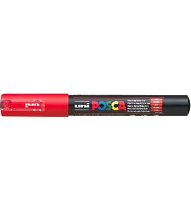 Uni Posca PC-1M Boyama Markörü 0.7 mm KIRMIZI 