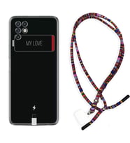 INFINIX Note 11 Pro Note 10 Hot 9 Play Kılıf Boyun Asklı Rasta Silikon My Love 1402