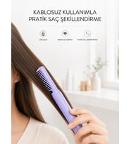 Ayarlanabilir Isı Kontrollü Saç Şekillendirici - İnce Ve Kalın Tellere Uyumlu