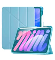 Apple iPad Air 11inç M4/M3/M2 2026-2024 Kılıf Kalem Bölmeli Trifolding Case