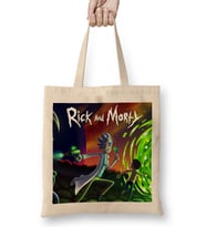 Rick And Morty 015 Bez Çanta Uzun Saplı