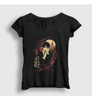 Presmono Kadın Siyah Chrollo Lucilfer V4 Anime Hunter X Hunter T-Shirt 268121tt