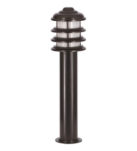 AVONNI BSU-68131-BSY-B Siyah Boyalı Dış Mekan Aydınlatma E27 Aluminyum Polikarbon Cam 20cm