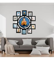 kişiye özel fotograflı duvar saati 40/40