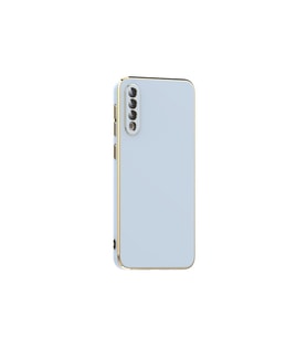 Samsung Galaxy A50 Uyumlu Kılıf Zore Bark Kapak (Açık Mavi)