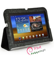 Galaxy TAB 7 P6200 ile Uyumlu Standlı Kılıf Gri Renk