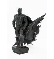 FLEXIS BATMAN FİGÜRÜ THE DARK KNIGHT KARA ŞOVALYE 15 CM (Siyah)