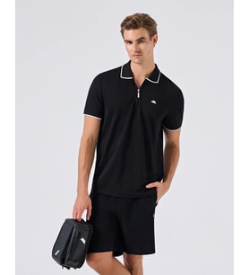 Ellesse Polo Yaka Erkek Tişört 6SM5006 (Siyah)