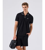 Ellesse Polo Yaka Erkek Tişört 6SM5006 (Siyah)