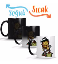 Leprechaun Sihirli Kupa Bardak Porselen