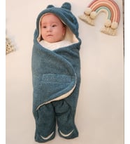 ROKEFF BEBEK PELUŞ TULUM 0-6 AY (Turkuaz)