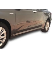 Fiat Egea HB - Sedan (2015-2018) Yan Marşpiyel Seti (Plastik)