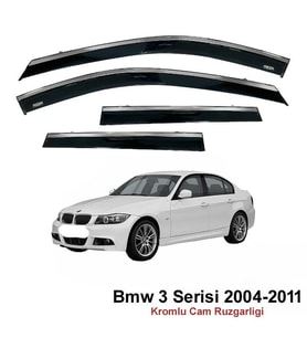 Bmw 3 Serisi Kromlu Cam Rüzgarlığı Niken 2004-2011