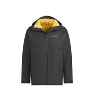 adidas 3In1 Goose Jkt Erkek Outdoor Montu (Çift Taraflı) IL8972 Siyah
