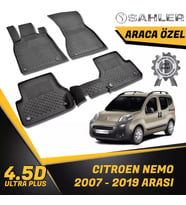 Citroen Nemo Havuzlu Paspas 4,5D Sahler