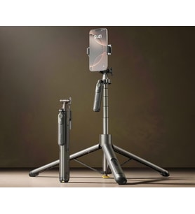 Lexroo 170 cm Otomatik Açılan Profesyonel Tripod, 360° Kademesiz Dönüş Özellikli
