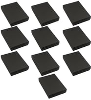 BK Gift 20x15x5cm Siyah Hediye Kutusu-(10'lu Paket)