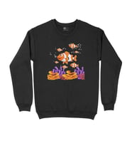 Deniz Akvaryumu Palyanço Siyah Sweatshirt