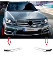 MERCEDES - SİS FAR KAPAK NİKELAJI SAĞ ( AMG ) W204 2011-