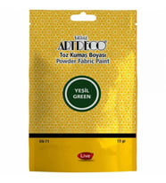 ARTDECO TOZ  KUMAŞ BOYASI 13 GR. YEŞİL 1113