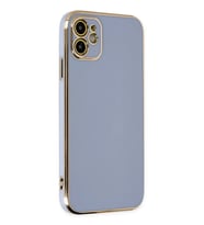 Newface Apple iPhone 12 Kılıf Volet Silikon - Mavi