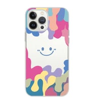 Iphone 12 Pro Uyumlu Smile Tasarımlı Şeffaf Telefon Kılıfı