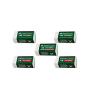 Faber Castell Pvc Free No:30 Küçük Boy Beyaz Silgi 5 Li
