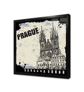 Prag Çerçeveli Cam Tablo