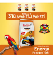 Papağan Yemi 500 g - 3 Adet