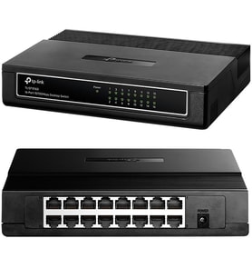 TP-LINK TL-SF1016D 16 PORT 10/100 MBPS SWITCH