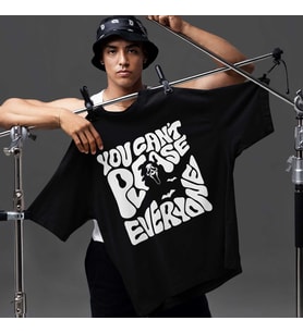 Dijital Baskılı Unisex Tshirt, Günlük Kullanıma Uygun Pamuklu Regular Tshirt