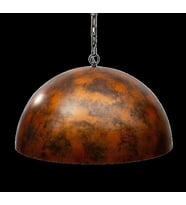 MYLİGHTS  RETRO  RUSTİK METAL SARKIT VİNTAGE BAKIR ESKİTME ZİNCİRLİ AVİZE 40 CM EN (Siyah)